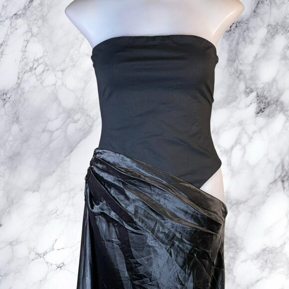 ALL THE WAYS Carrie Maxi Dress in Black - Picture 3 of 12